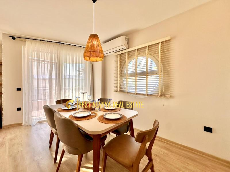KESTEL SATILIK LÜKS EŞYALI 4+1 BAHÇE DUBLEKS DAİRE ALANYA ANTALYA TÜRKİYE