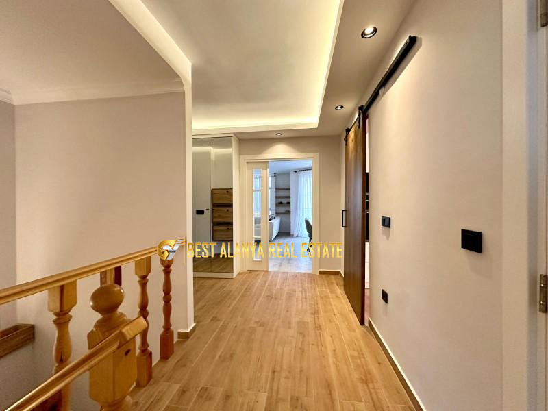 KESTEL SATILIK LÜKS EŞYALI 4+1 BAHÇE DUBLEKS DAİRE ALANYA ANTALYA TÜRKİYE