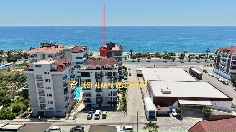 KESTEL SATILIK LÜKS EŞYALI 4+1 BAHÇE DUBLEKS DAİRE ALANYA ANTALYA TÜRKİYE