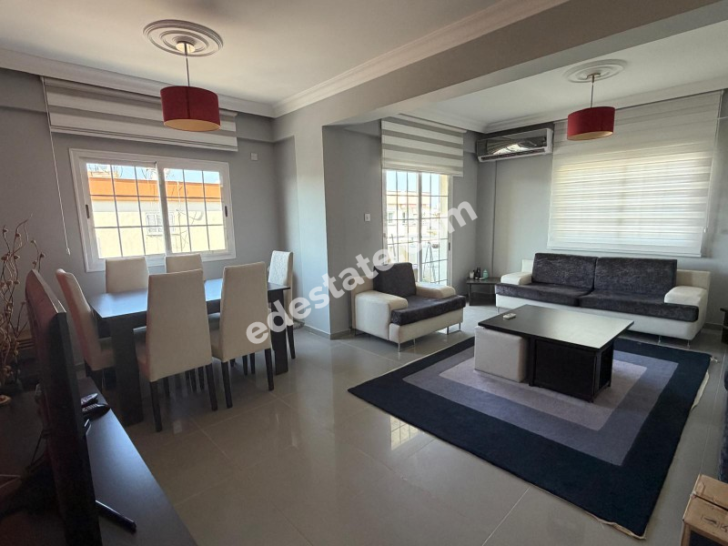 Lefkoşa Küçük Kaymaklı'da Full Eşyalı Kiralık 3+1 Daire