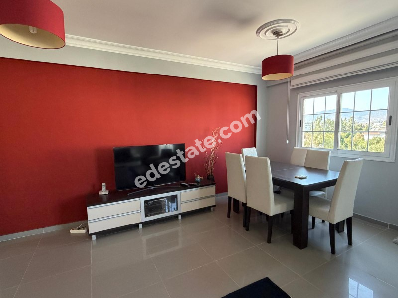 Lefkoşa Küçük Kaymaklı'da Full Eşyalı Kiralık 3+1 Daire
