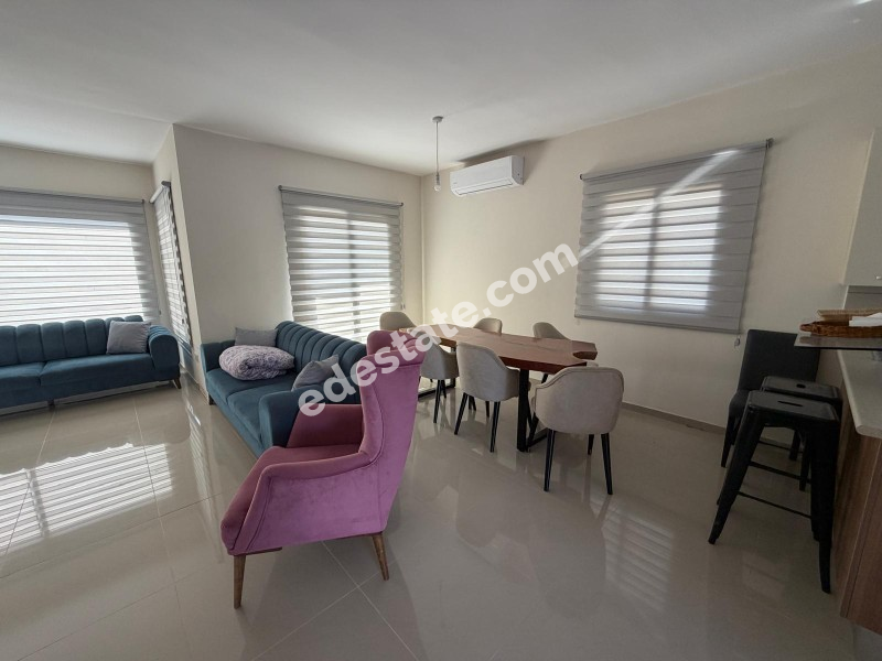 Lefkoşa Minareliköy'de Erülkü Karşısı Full Eşyalı Kiralık 3+1 Villa