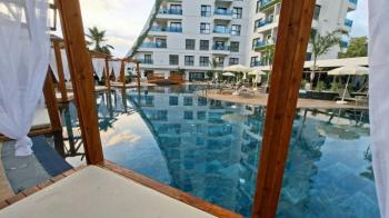 GREEN OCEAN RESIDENCE KISA DÖNEM KİRALIK FULL EŞYALI 1+1 DAİRE MAHMUTLAR ALANYA ANTALYA TÜRKİYE
