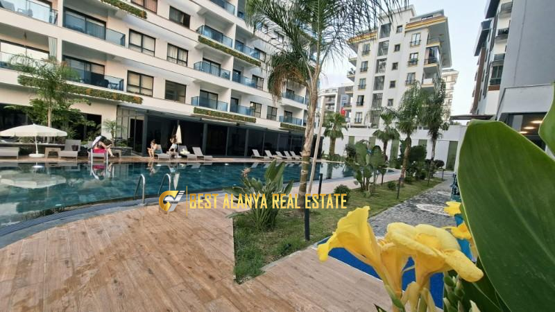 GREEN OCEAN RESIDENCE KISA DÖNEM KİRALIK FULL EŞYALI 1+1 DAİRE MAHMUTLAR ALANYA ANTALYA TÜRKİYE