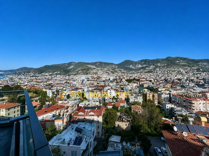 ALANYA KALE YAMACINDA SATILIK EŞYALI 3+1 PENTHOUSE ALANYA ANTALYA TÜRKİYE