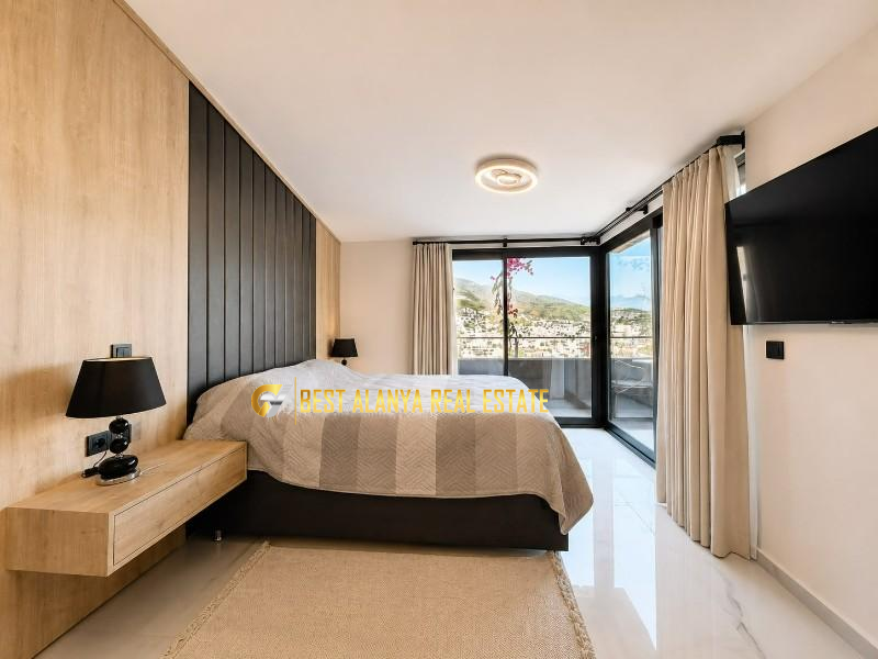 ALANYA KALE YAMACINDA SATILIK EŞYALI 3+1 PENTHOUSE ALANYA ANTALYA TÜRKİYE