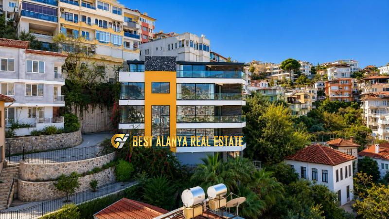 ALANYA KALE YAMACINDA SATILIK EŞYALI 3+1 PENTHOUSE ALANYA ANTALYA TÜRKİYE
