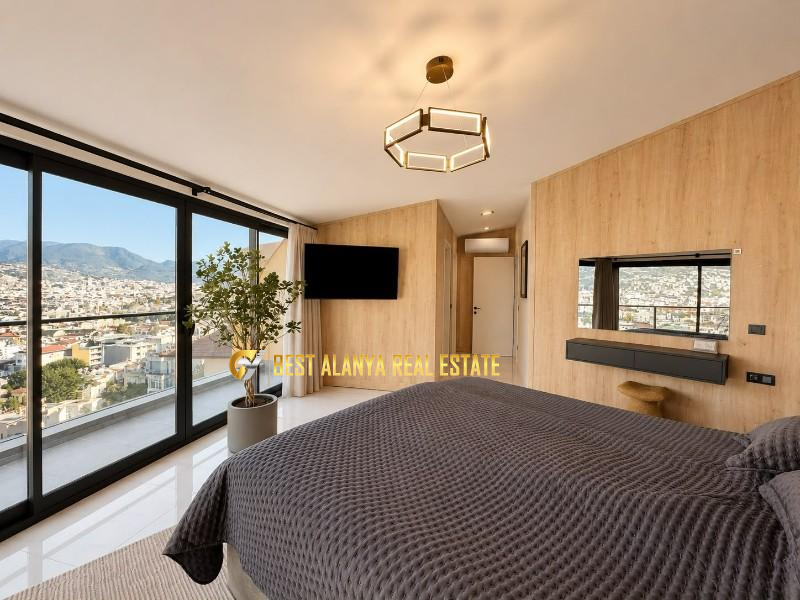 ALANYA KALE YAMACINDA SATILIK EŞYALI 3+1 PENTHOUSE ALANYA ANTALYA TÜRKİYE