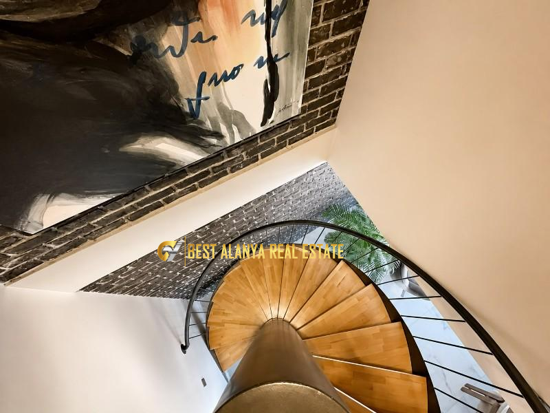 ALANYA KALE YAMACINDA SATILIK EŞYALI 3+1 PENTHOUSE ALANYA ANTALYA TÜRKİYE