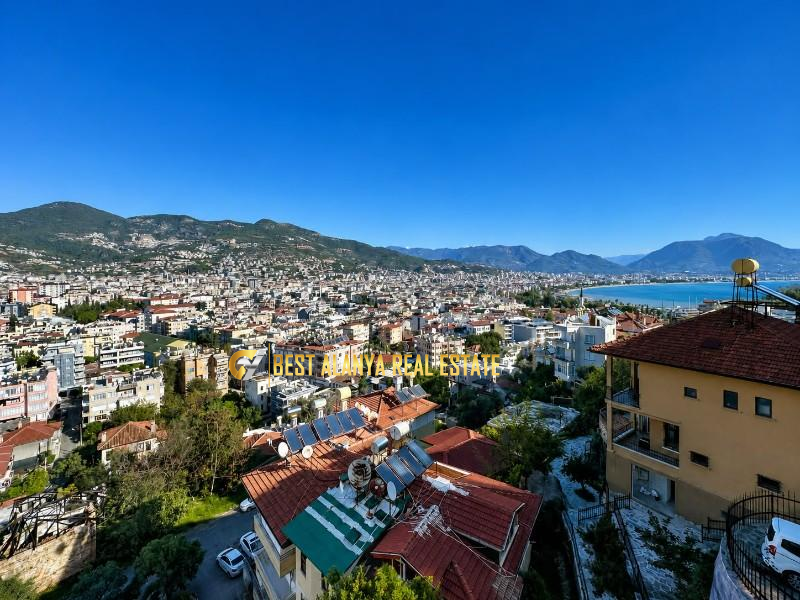 ALANYA KALE YAMACINDA SATILIK EŞYALI 3+1 PENTHOUSE ALANYA ANTALYA TÜRKİYE