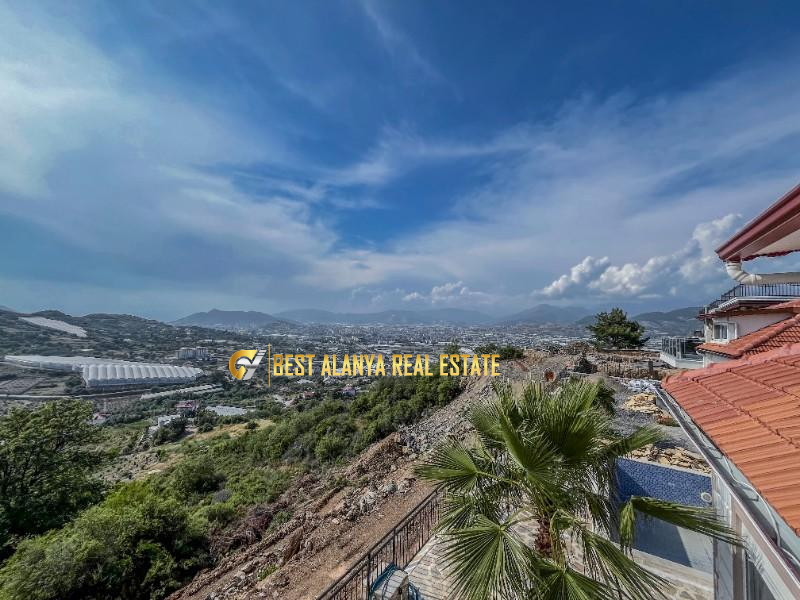 ALANYA GAZİPAŞA'DA SATILIK 1 DÖNÜM ARSA İÇERİSİNDE 2 ADET HAVUZLU MÜSTAKİL 2+1 VİLLA