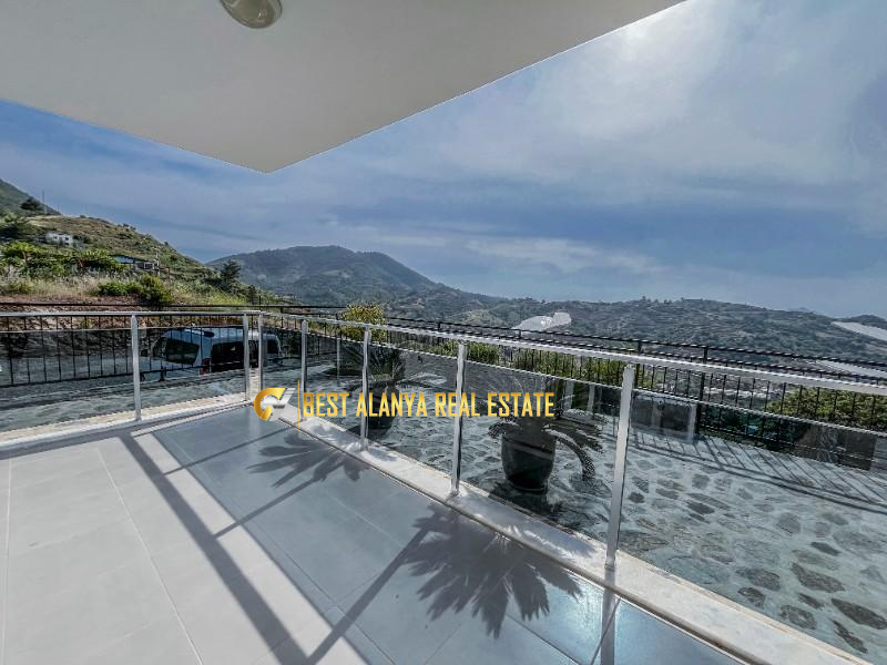 ALANYA GAZİPAŞA'DA SATILIK 1 DÖNÜM ARSA İÇERİSİNDE 2 ADET HAVUZLU MÜSTAKİL 2+1 VİLLA