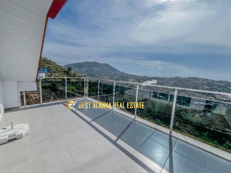ALANYA GAZİPAŞA'DA SATILIK 1 DÖNÜM ARSA İÇERİSİNDE 2 ADET HAVUZLU MÜSTAKİL 2+1 VİLLA