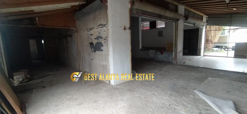 ALANYA ÇIPLAKLI KAVŞAĞINDA SATILIK 150 M² HAZIR KİRACILI MÜSTAKİL GİRİŞLİ TİCARİ DÜKKAN