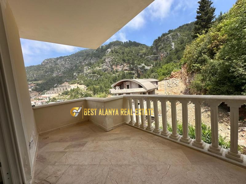 ALANYA BEKTAŞ'TA SATILIK DENİZ MANZARALI GENİŞ 3+1 AMERİKAN MUTFAK DAİRE
