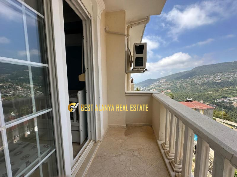 ALANYA BEKTAŞ'TA SATILIK DENİZ MANZARALI GENİŞ 3+1 AMERİKAN MUTFAK DAİRE
