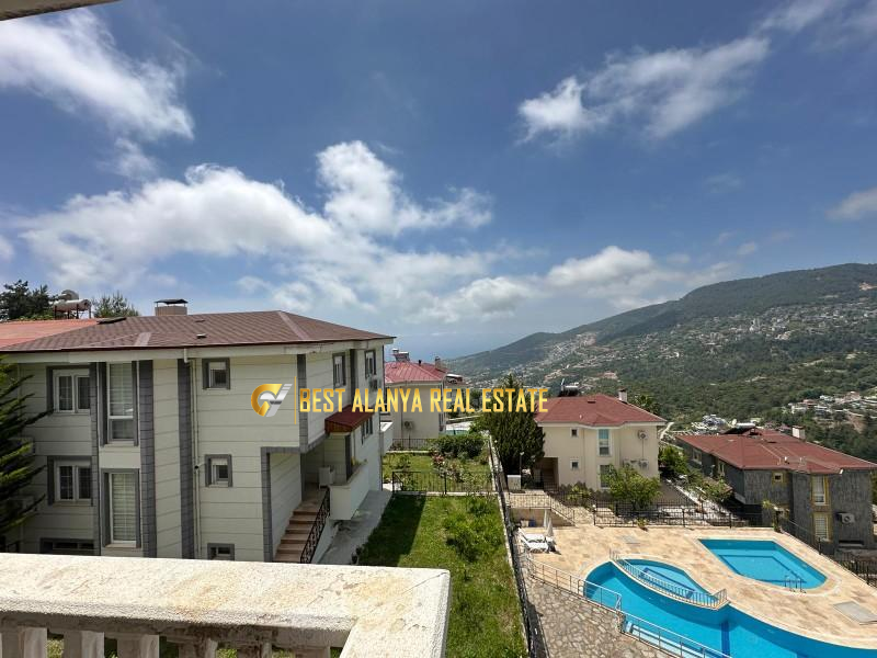 ALANYA BEKTAŞ'TA SATILIK DENİZ MANZARALI GENİŞ 3+1 AMERİKAN MUTFAK DAİRE