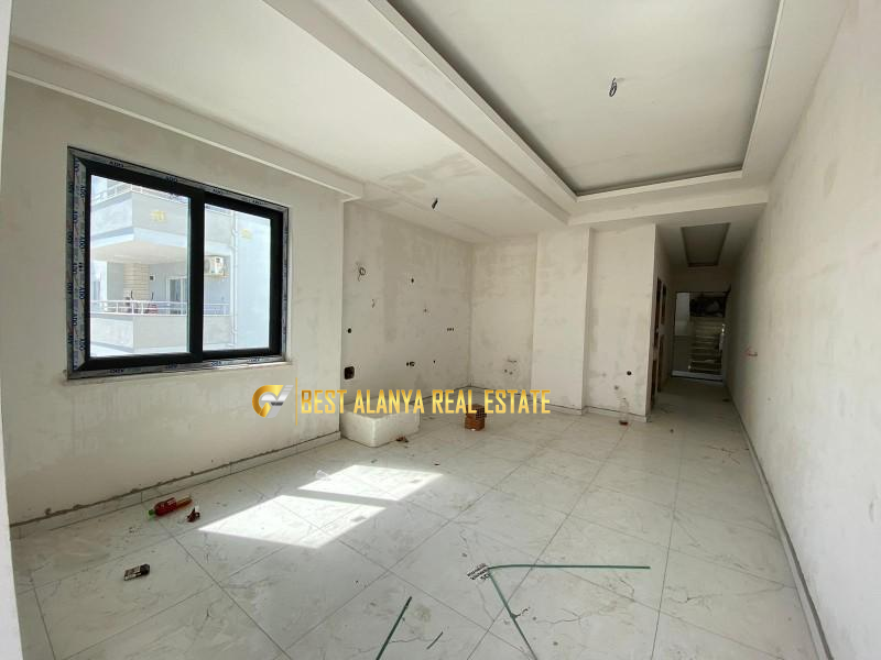 ALANYA CİKCİLLİ'DE SATILIK SIFIR 1+1 AMERİKAN MUTFAK DAİRE