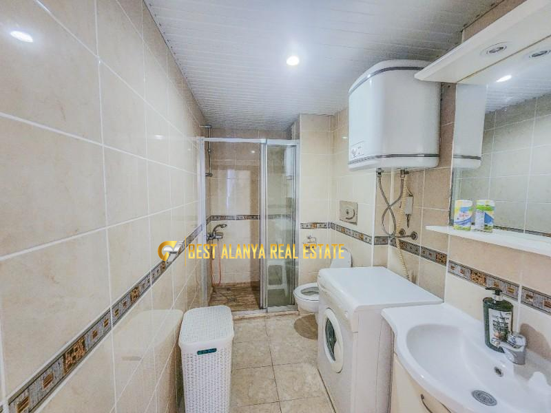 ALANYA CİKCİLLİ'DE SATILIK EŞYALI 2+1 AMERİKAN MUTFAK KALE VE ŞEHİR MANZARALI DAİRE