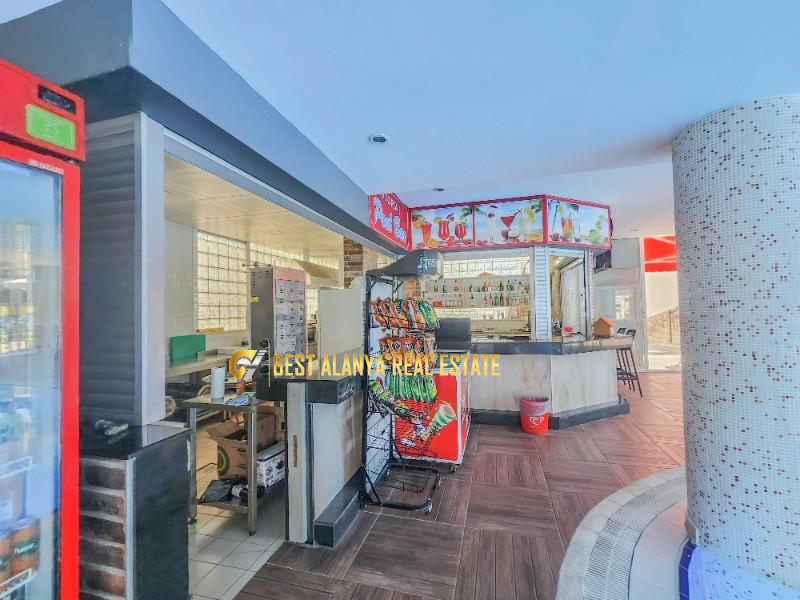ALANYA CİKCİLLİ'DE SATILIK EŞYALI 2+1 AMERİKAN MUTFAK KALE VE ŞEHİR MANZARALI DAİRE