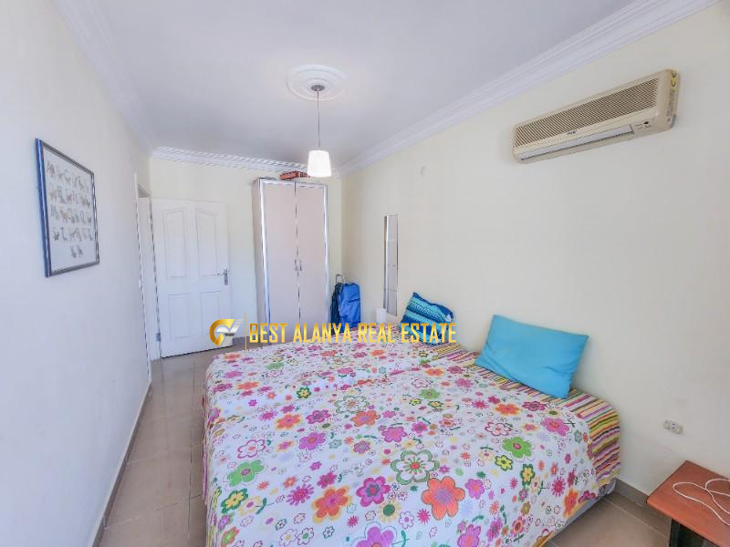 ALANYA CİKCİLLİ'DE SATILIK EŞYALI 2+1 AMERİKAN MUTFAK KALE VE ŞEHİR MANZARALI DAİRE