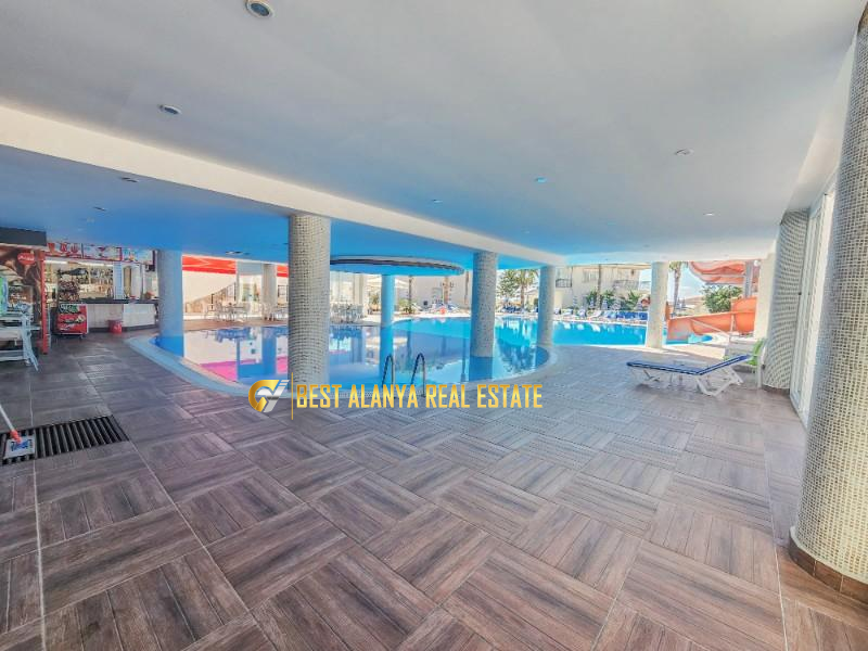 ALANYA CİKCİLLİ'DE SATILIK EŞYALI 2+1 AMERİKAN MUTFAK KALE VE ŞEHİR MANZARALI DAİRE