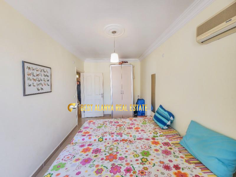 ALANYA CİKCİLLİ'DE SATILIK EŞYALI 2+1 AMERİKAN MUTFAK KALE VE ŞEHİR MANZARALI DAİRE