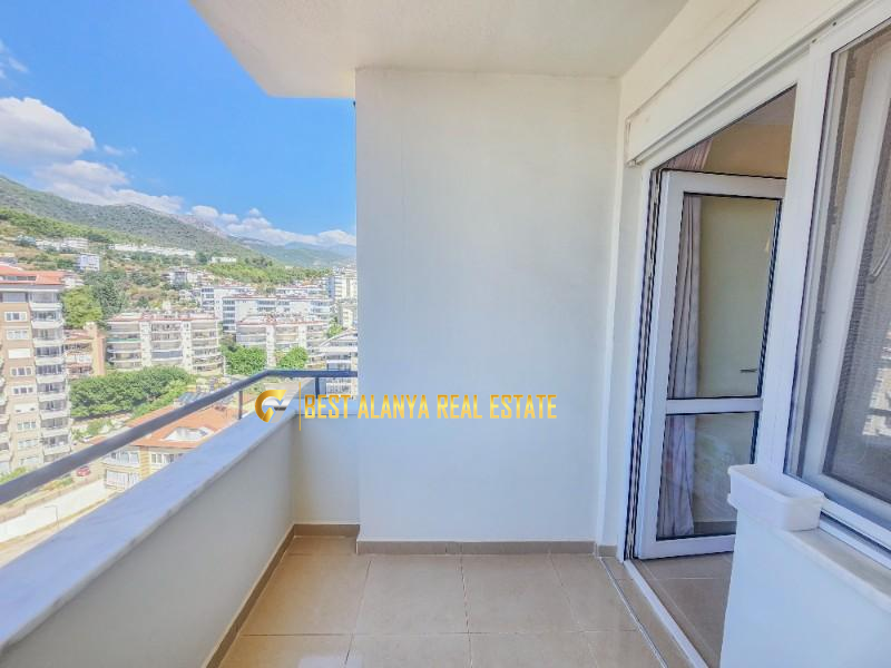 ALANYA CİKCİLLİ'DE SATILIK EŞYALI 2+1 AMERİKAN MUTFAK KALE VE ŞEHİR MANZARALI DAİRE