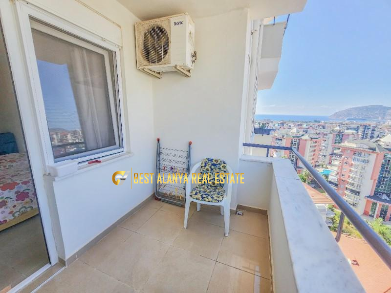 ALANYA CİKCİLLİ'DE SATILIK EŞYALI 2+1 AMERİKAN MUTFAK KALE VE ŞEHİR MANZARALI DAİRE