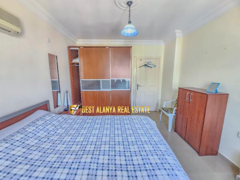 ALANYA CİKCİLLİ'DE SATILIK EŞYALI 2+1 AMERİKAN MUTFAK KALE VE ŞEHİR MANZARALI DAİRE
