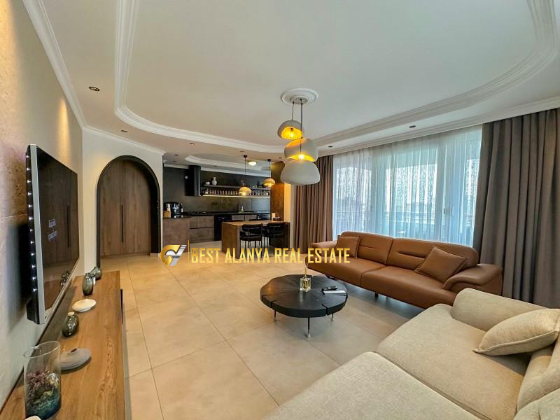 ALANYA CİKCİLLİ'DE SATILIK ULTRA LÜKS EŞYALI 4+1 DUBLEKS DAİRE