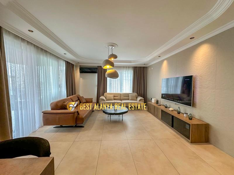 ALANYA CİKCİLLİ'DE SATILIK ULTRA LÜKS EŞYALI 4+1 DUBLEKS DAİRE