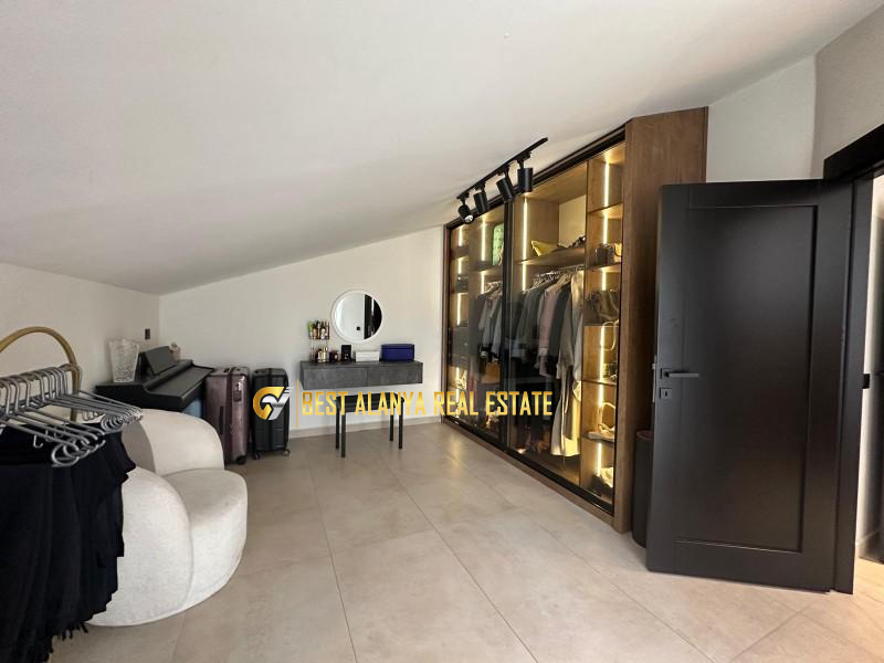 ALANYA CİKCİLLİ'DE SATILIK ULTRA LÜKS EŞYALI 4+1 DUBLEKS DAİRE