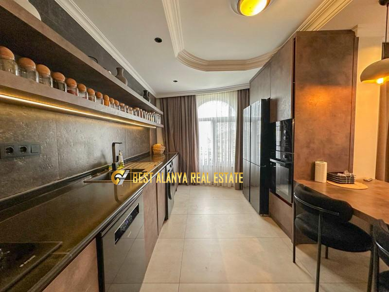 ALANYA CİKCİLLİ'DE SATILIK ULTRA LÜKS EŞYALI 4+1 DUBLEKS DAİRE