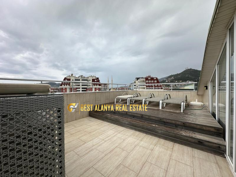 ALANYA CİKCİLLİ'DE SATILIK ULTRA LÜKS EŞYALI 4+1 DUBLEKS DAİRE