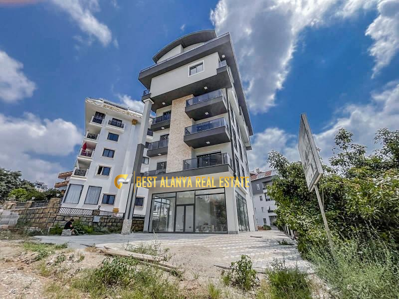ALANYA ÇIPLAKLI MAHALLESİ'NDE SATILIK SIFIR GENİŞ 1+1 DAİRE