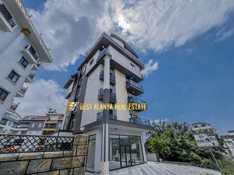 ALANYA ÇIPLAKLI MAHALLESİ'NDE SATILIK SIFIR GENİŞ 1+1 DAİRE