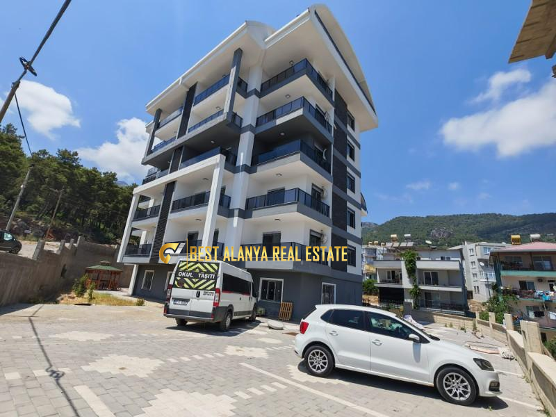 ÇIPLAKLI SATILIK SIFIR 1+1 DAİRE ALANYA ANTALYA TÜRKİYE