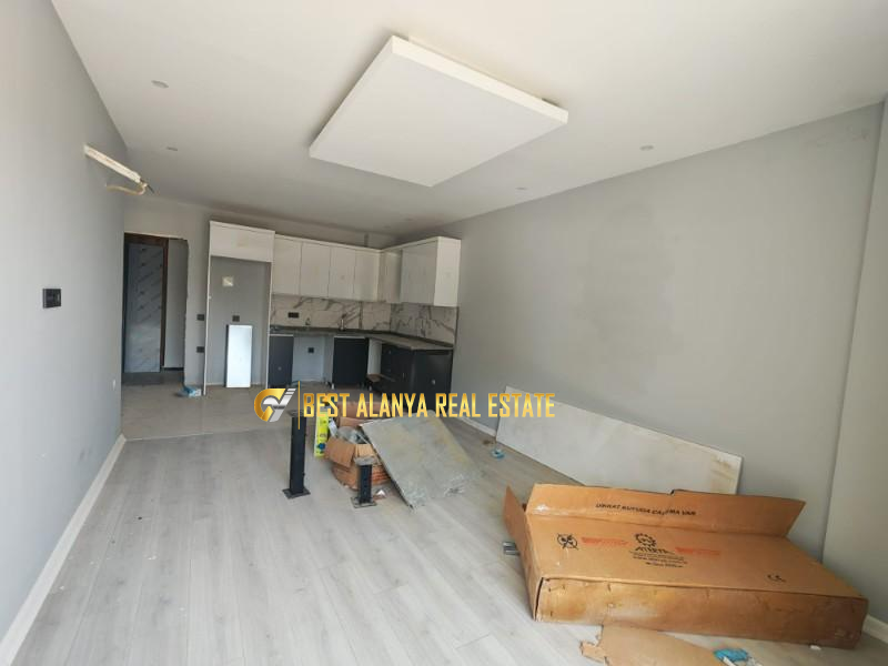 ÇIPLAKLI SATILIK SIFIR 1+1 DAİRE ALANYA ANTALYA TÜRKİYE