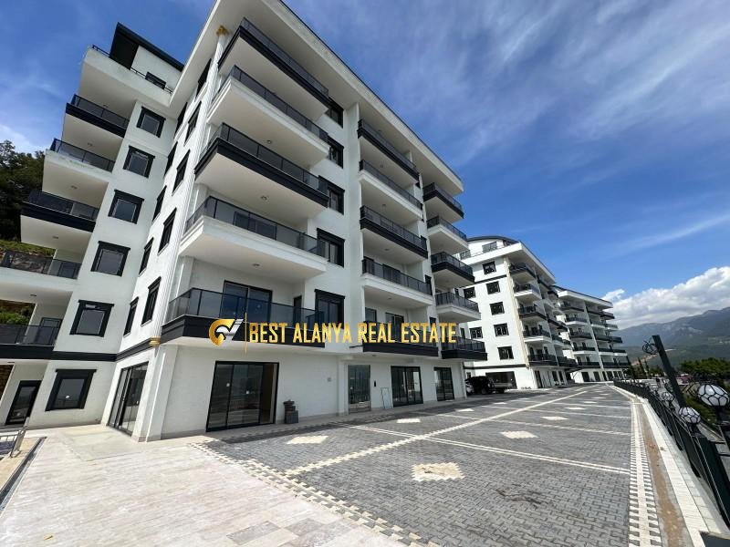 ALANYA ÇIPLAKLI'DA SATILIK FULL AKTİVİTELİ SİTE İÇERİSİNDE SIFIR 1+1 AMERİKAN MUTFAK DAİRE