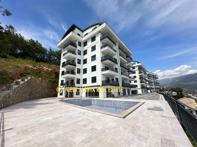 ALANYA ÇIPLAKLI'DA SATILIK FULL AKTİVİTELİ SİTE İÇERİSİNDE SIFIR 1+1 AMERİKAN MUTFAK DAİRE