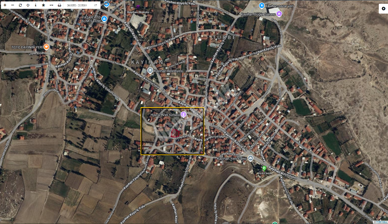 AFYON ÜÇOK EMLAKTAN İHSANİYE KAYIHAN TÜRBE MEVKİNDE 715M² KELEPİR  EV