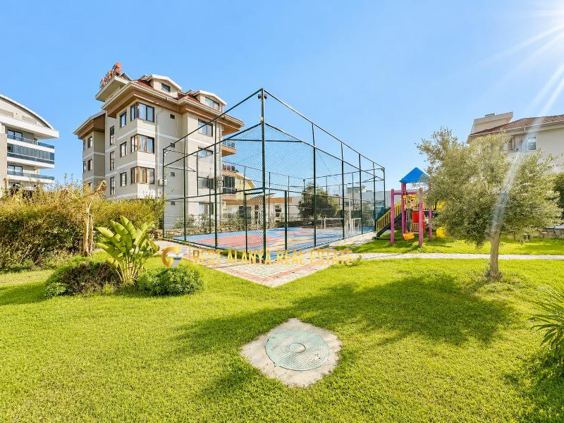 CİKCİLLİ EMİN DERE APARTMANI SATILIK DENİZ VE KALE MANZARALI 3+1 AYRI MUTFAK DAİRE ALANYA ANTALYA TÜRKİYE