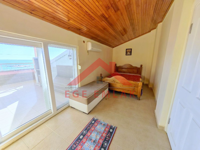 Akbük Sultan Homes’ta Deniz Manzaralı Havuzlu Eşyalı 2+1 Çatı Dubleksi
