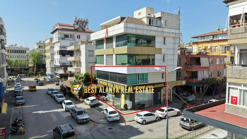 ŞEKERHANE MAHALLESİ SATILIK 3 KATLI TİCARİ DÜKKAN ALANYA ANTALYA TÜRKİYE