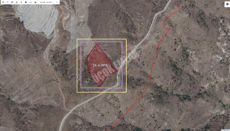 * AFGYON ÜÇOK EMLAKTAN ŞUHUT BAŞÖREN KIRAN MEVKİNDE 26.630M² SATILIK TARLA *