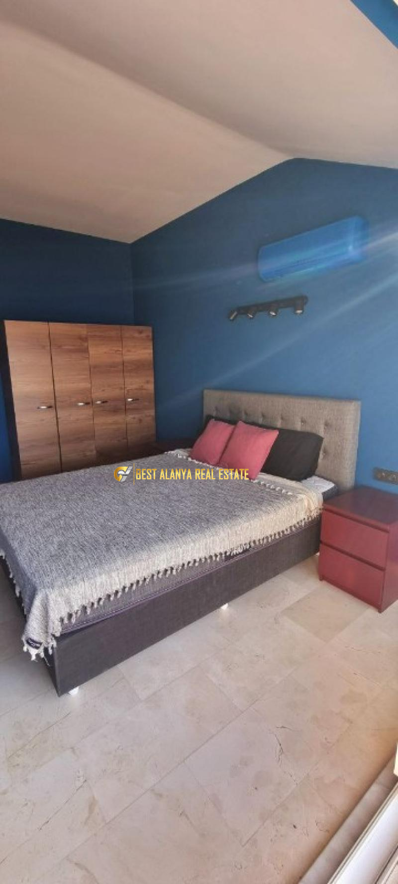 TEPE OCEAN VIEW VILLA SATILIK EŞYALI 2+1 DUBLEKS İKİZ VİLLA ALANYA ANTALYA TÜRKİYE