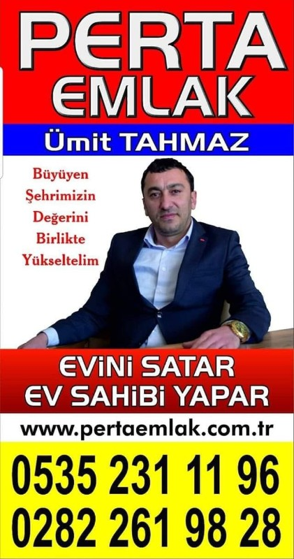 ANTALYA AKSEKİ ARSA TAPU SAHİBİ PERTA EMLAK ÜMİT TAHMAZ