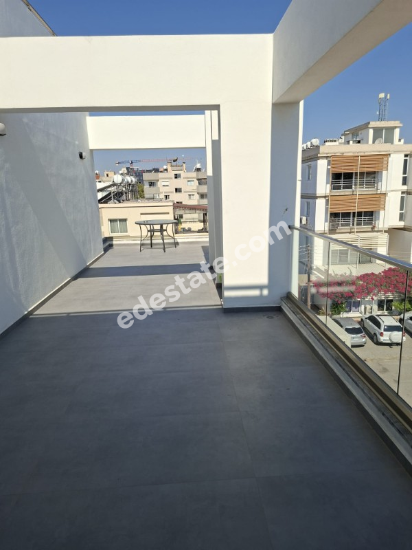 Lefkoşa Ortaköy'de Kiralık  2+1 Eşyalı Penthouse