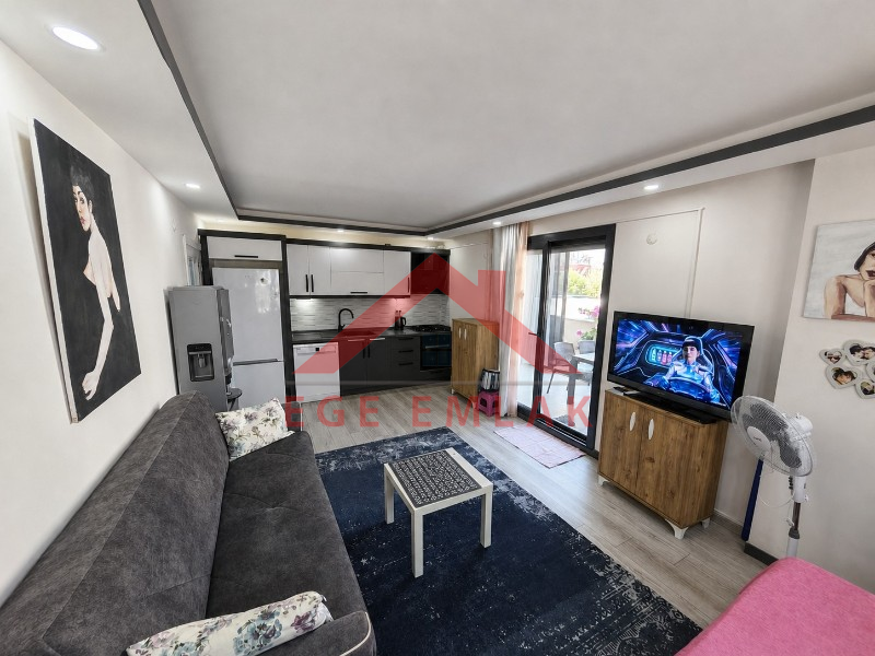 Didim Hisar Mahallesi'nde Bahçe Kullanımlı Satılık 1+1 Daire